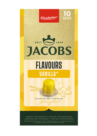 jacobs flavors vanilla